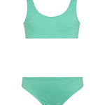 F**K Kids Costume a Fascia Verde Acqua per Bambine