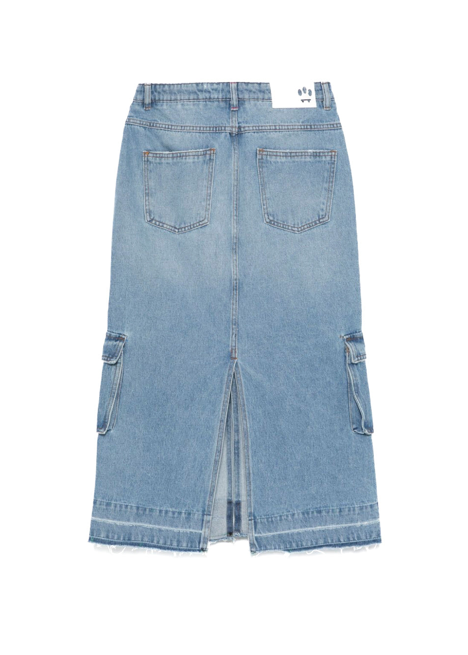 Barrow Kids Gonna Denim Cargo per Bambine (retro)