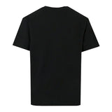 MSGM Kids T-shirt Nera con Logo Maculato per Bambini
