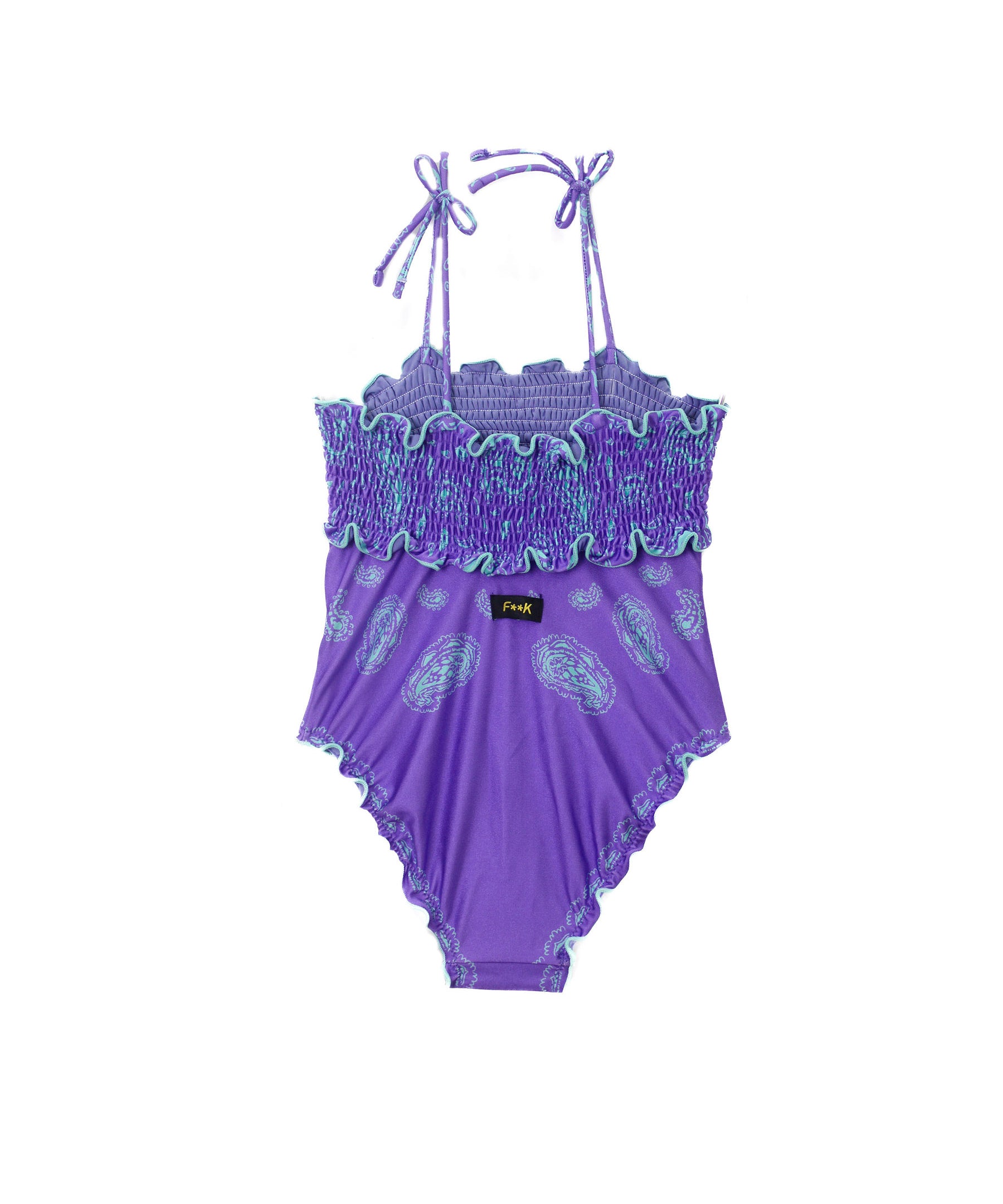 Effek Costume Monokini Fantasia Viola per Neonate
