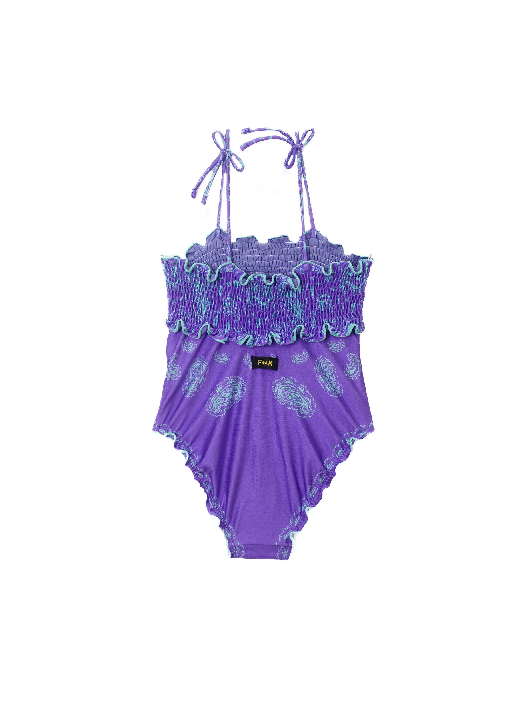 Effek Costume Monokini Fantasia Viola per Neonate