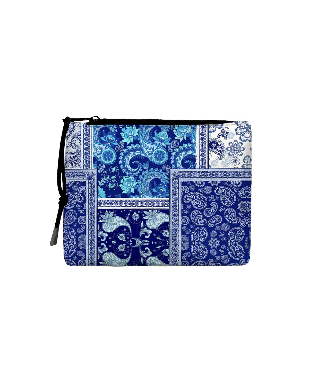 F**K Kids Pochette Fantasia Bandana Blu con Logo per Bambine