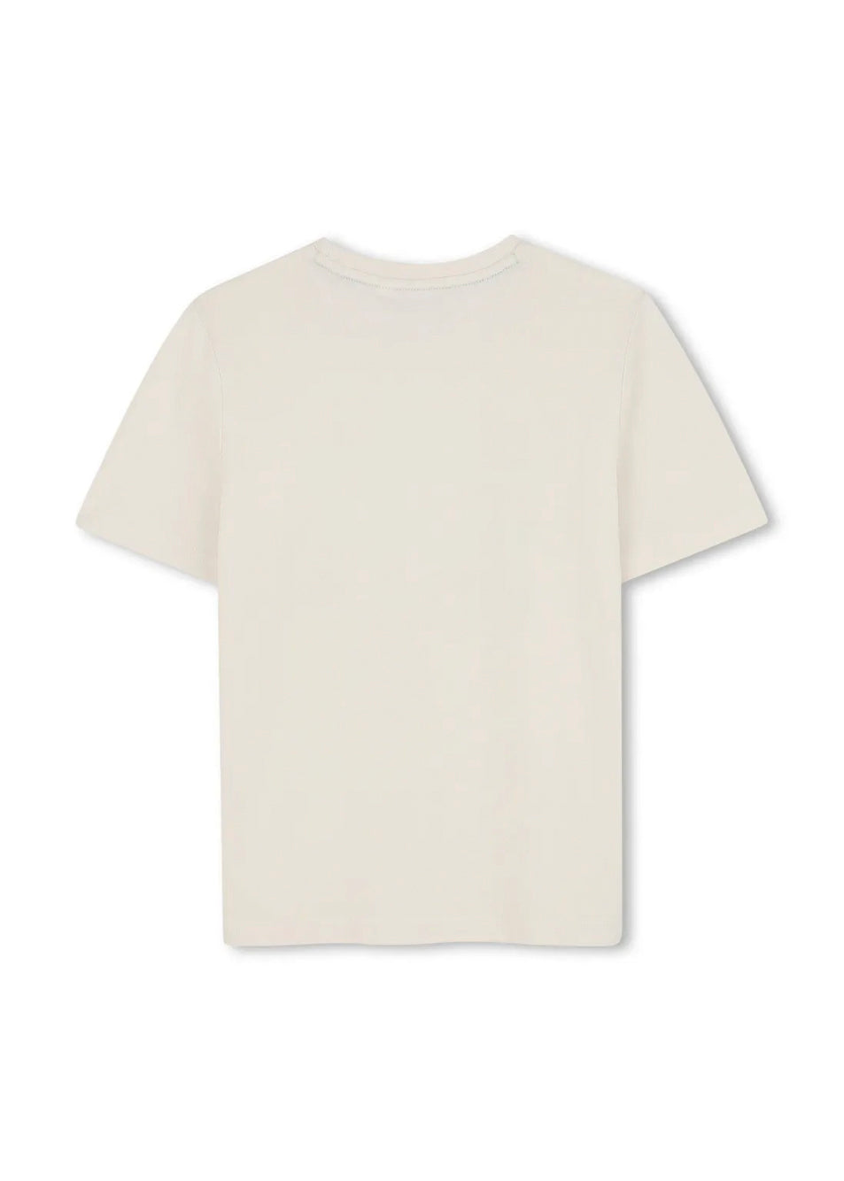 Boss Kids T-shirt Sabbia con Stampa Boss per Bambini (retro)