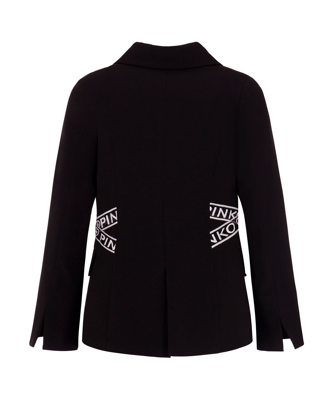 Pinko Kids Giacca Nera con Logo (retro)