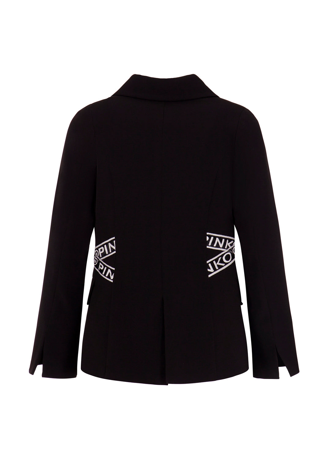 Pinko Kids Giacca Nera con Logo (retro)