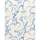 Blumarine Kids Capo stampa nastri blu