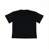 Pinko Kids T-Shirt Nero con Applicazione Logo per Bambine