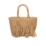 F**K Kids Mini Bag Beige con Logo per Bambine