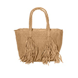 F**K Kids Mini Bag Beige con Logo per Bambine
