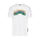 John Richmond Kids T-Shirt Bianco con Ricamo per Bambini