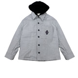 Yes London Kids Grey Hooded Jacket