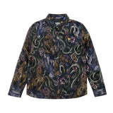 Just Cavalli Kids Camicia Fantasia Serpenti e Rose per Bambine