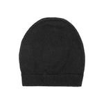 Moschino Kids Cappellino Nero in Maglia con Teddy Bear e Logo Unisex