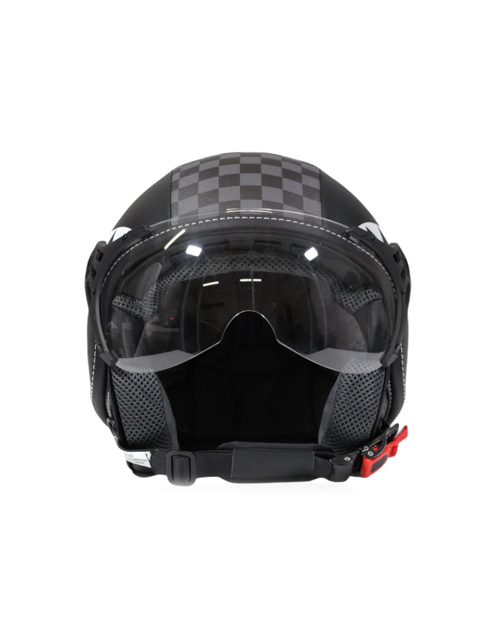 Sprayground Casco Grigio con Motivo Logo Laterale