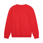Dsquared2 Kids Felpa Girocollo Rossa con Stampa per Bambini