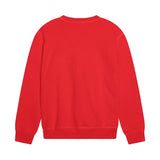 Dsquared2 Kids Felpa Girocollo Rossa con Stampa per Bambini