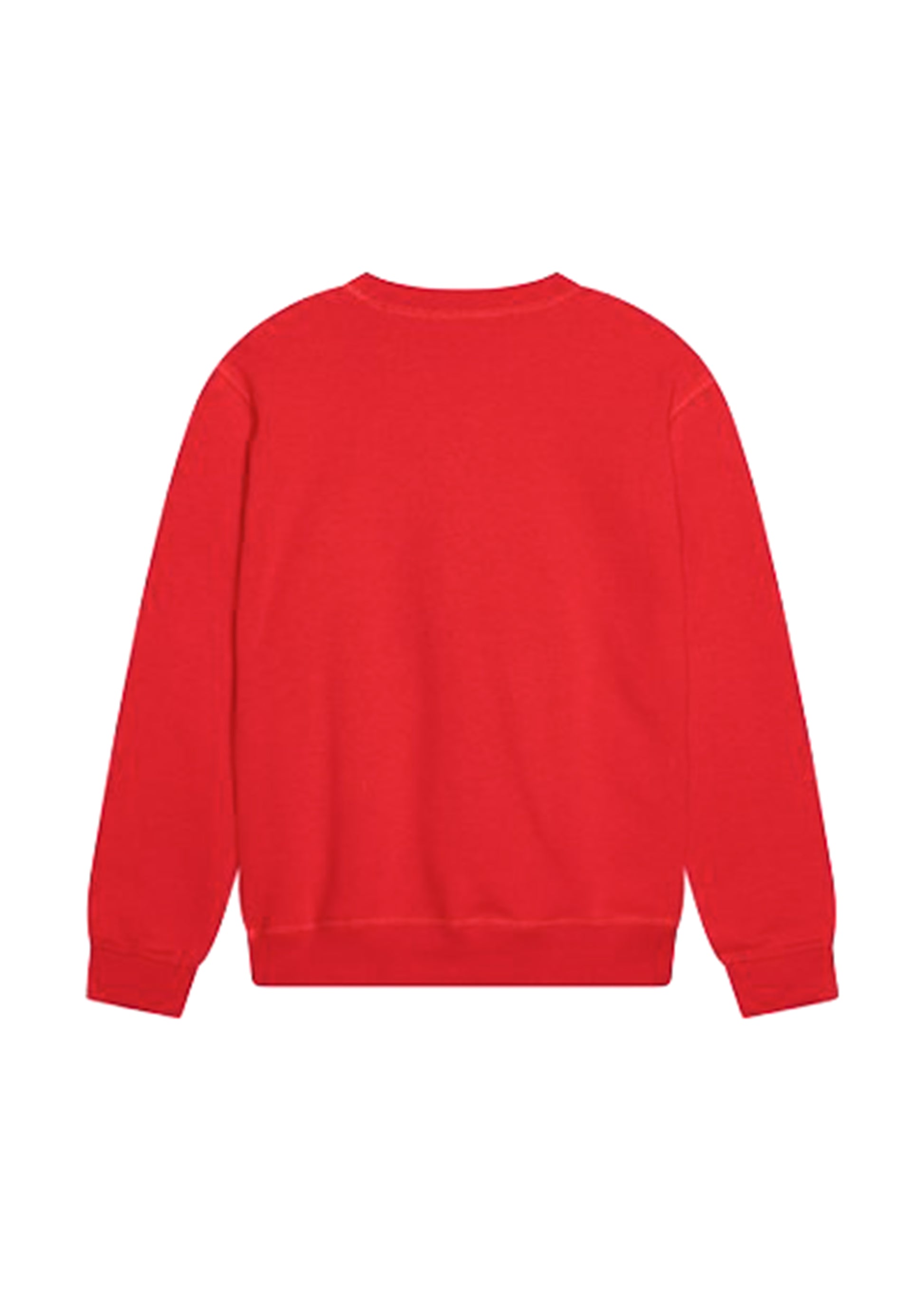 Dsquared2 Kids Felpa Girocollo Rossa con Stampa per Bambini