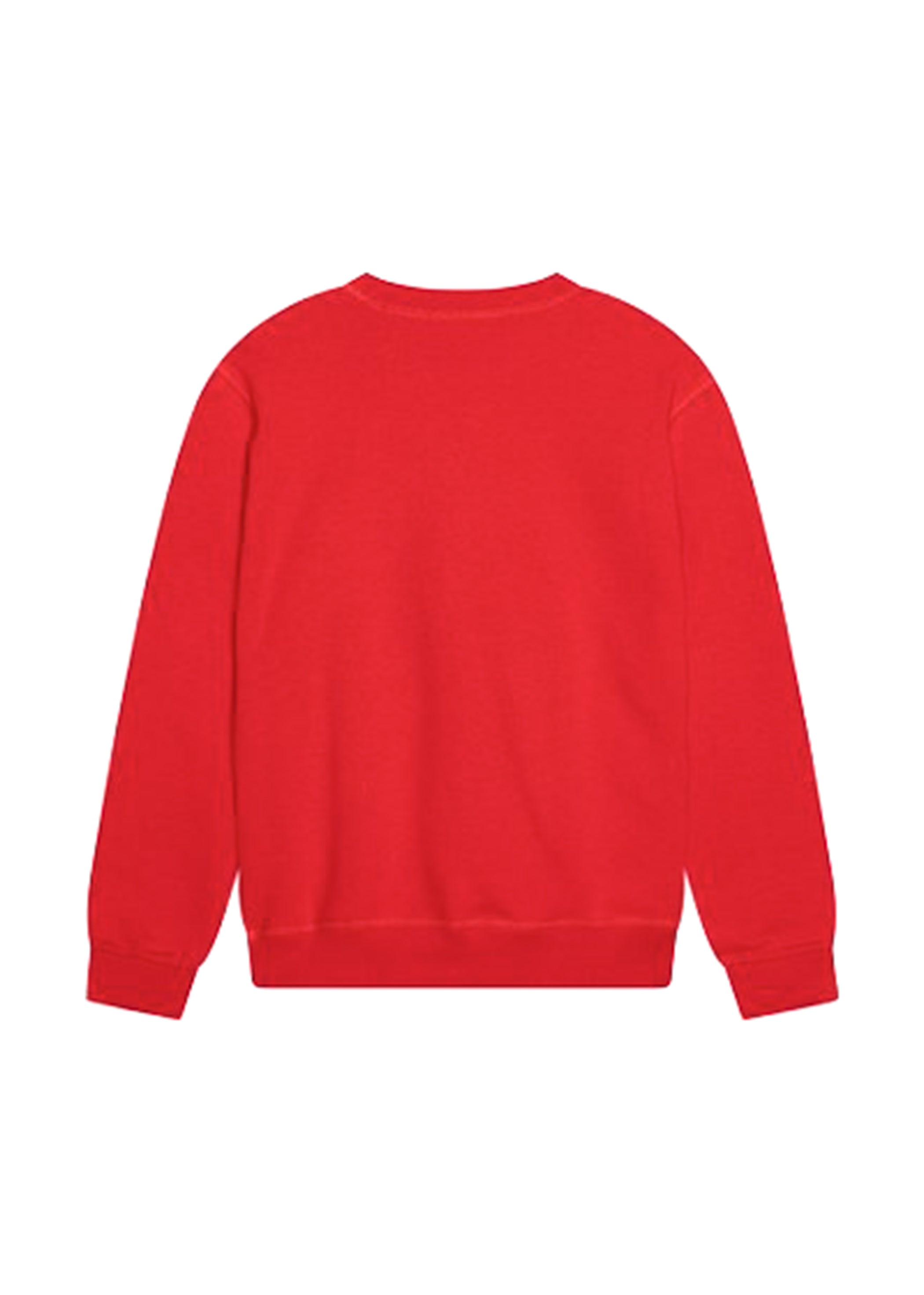 Dsquared2 Kids Felpa Girocollo Rossa con Stampa per Bambini