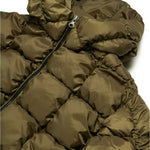 Diesel Kids Bomber Trapuntato Verde per Bambini (dettaglio)