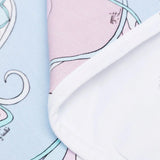 Emilio Pucci Kids Coperta Fantasia Rosa e Celeste per Neonate