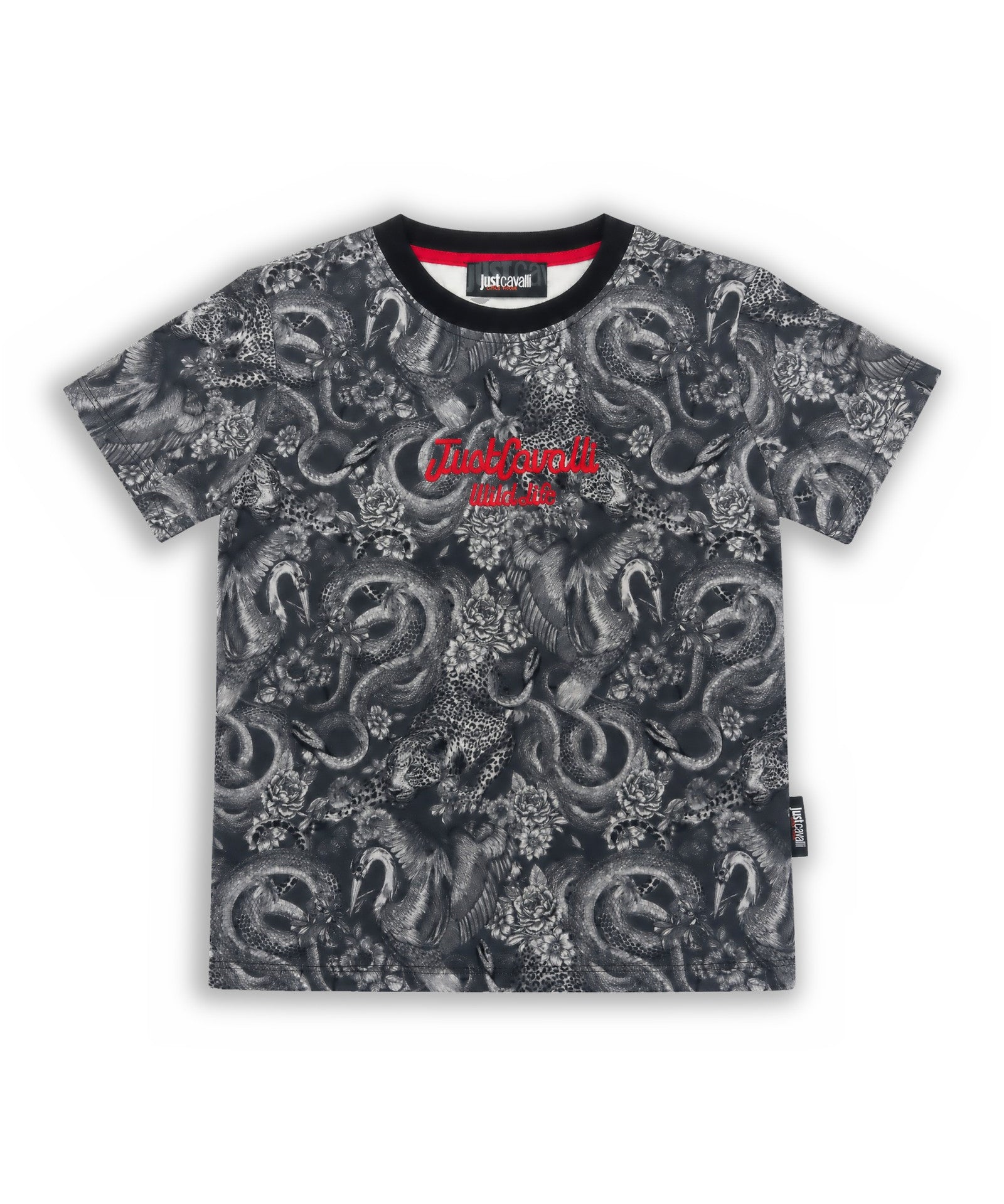 JUST CAVALLI KIDS T-shirt stampa animali per Bambini