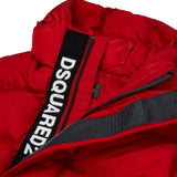 Dsquared2 Kids piumino con Cappuccio e Logo Interno per Bambini