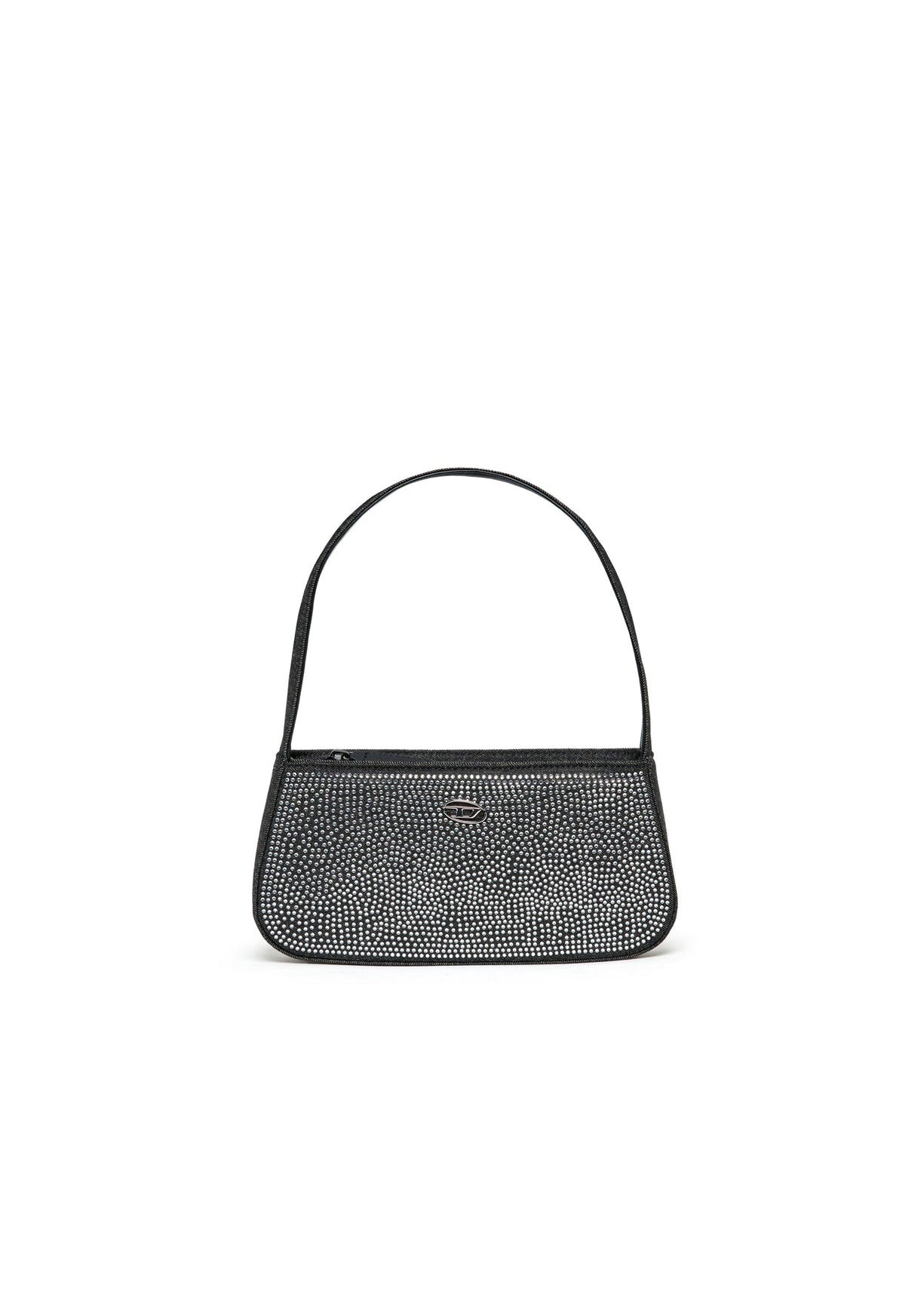 Diesel Kids Borsa Denim Nero WJULIE con Strass per Bambine