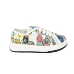Barrow Kids Sneakers Bianco Fantasia per Bambini