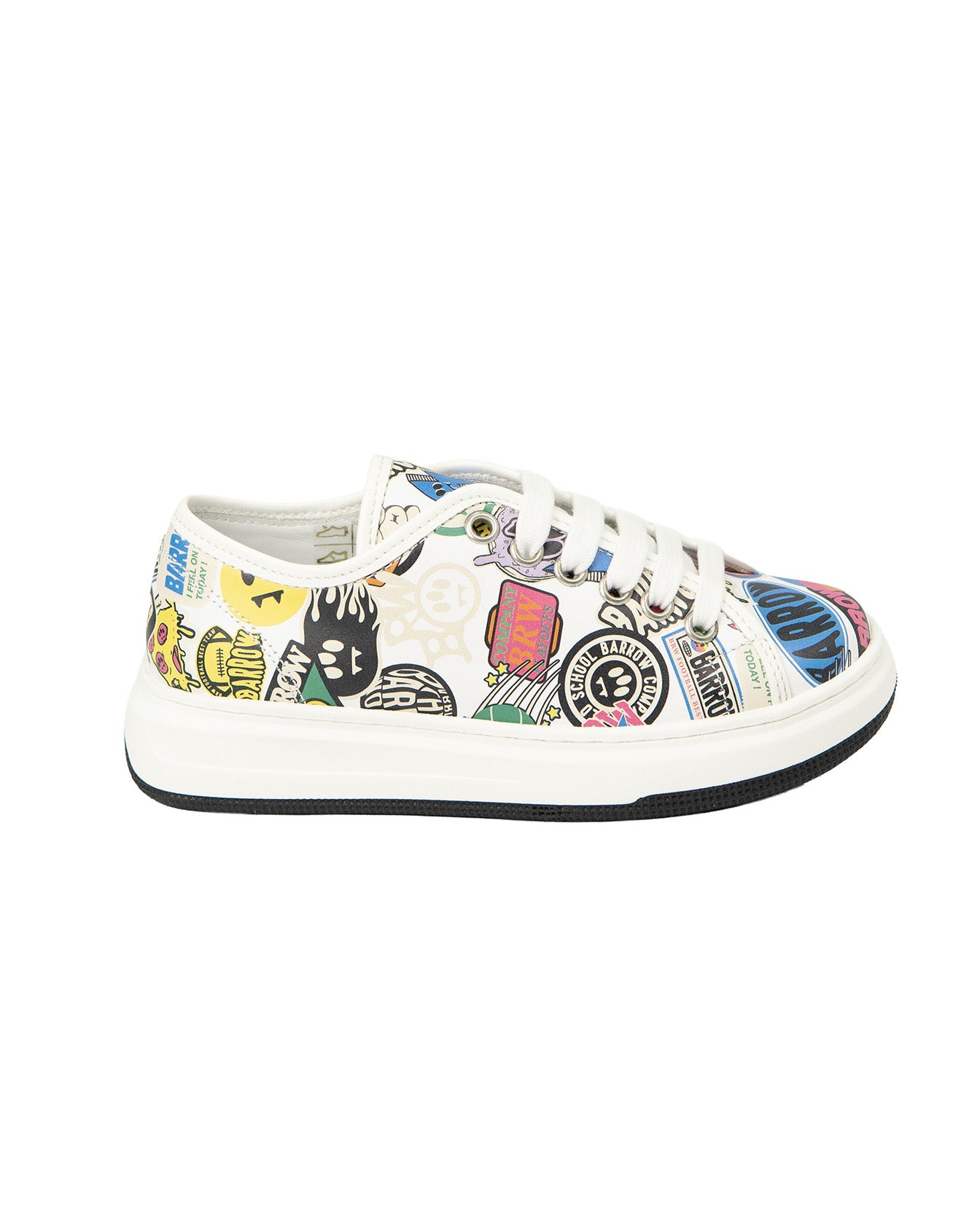 Barrow Kids Sneakers Bianco Fantasia per Bambini