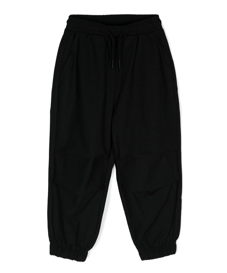 Calvin Klein Kids Pantaloni Neri in Tuta per Bambini