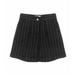 Vicolo Kids Shorts Grigi Gessati per Bambine