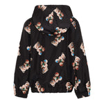 Barrow Kids Felpa  con Cappuccio con Stampa All-Over per Bambini