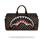 Sprayground Kids Borsone Marrone con Logo Unisex