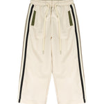 Yes London Kids Pantalone Beige con Bande Laterali per Bambini