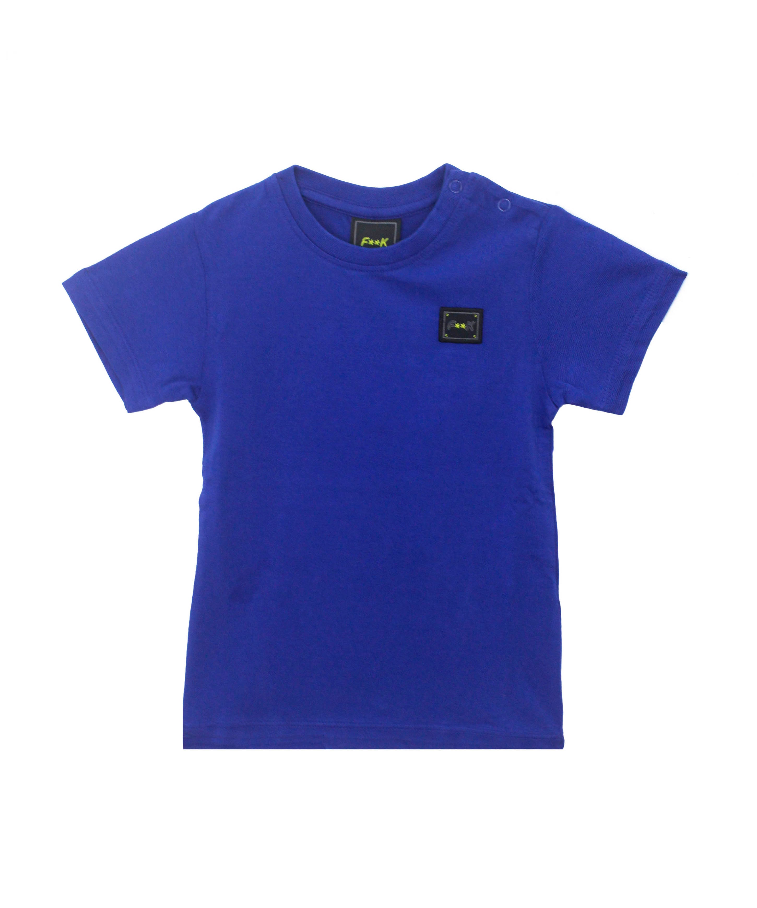 EffeK T-Shirt Royal Blu per Neonati (fronte)