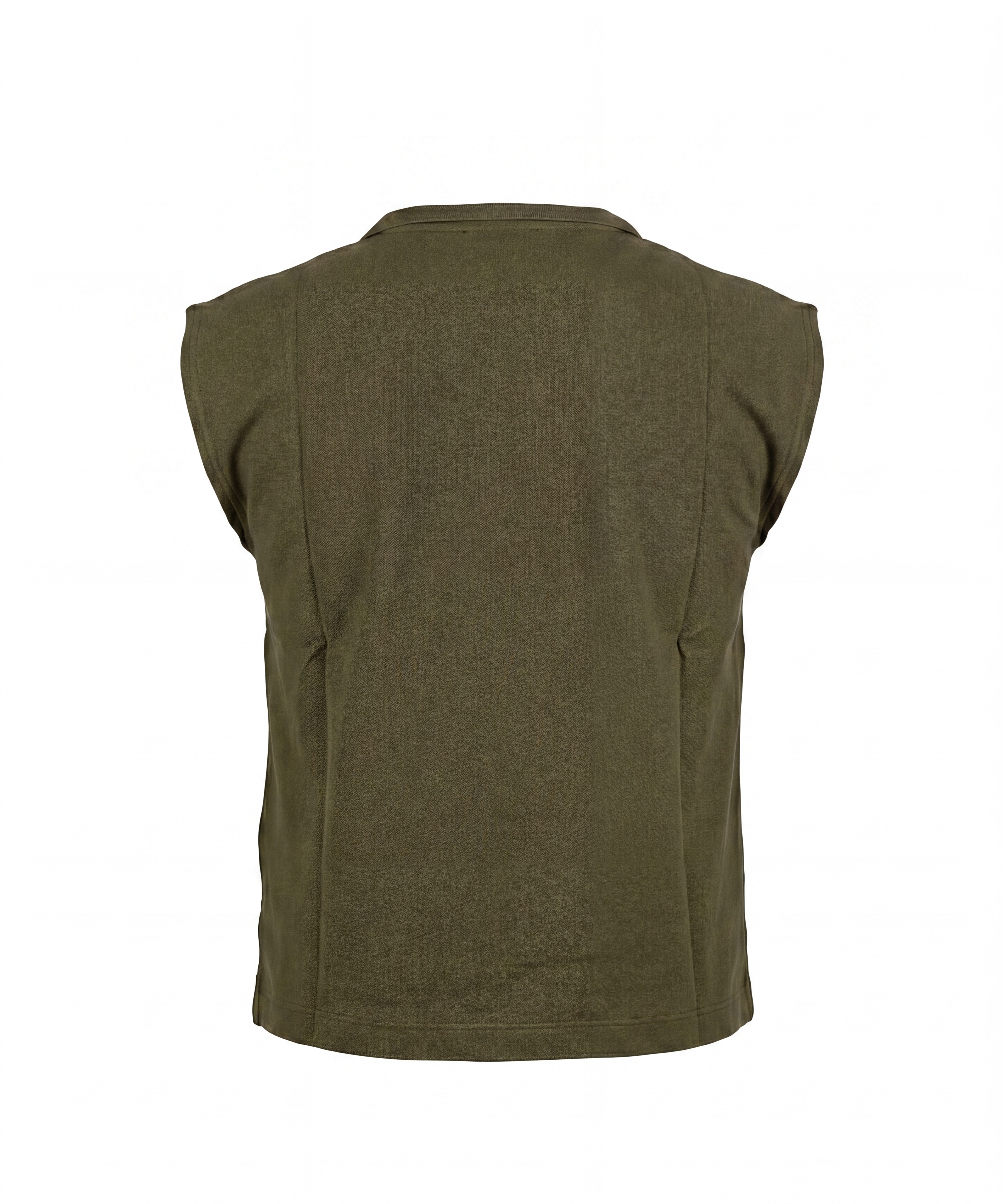 Daniele Alessandrini Kids Canotta Verde Militare con Logo per Bambini
