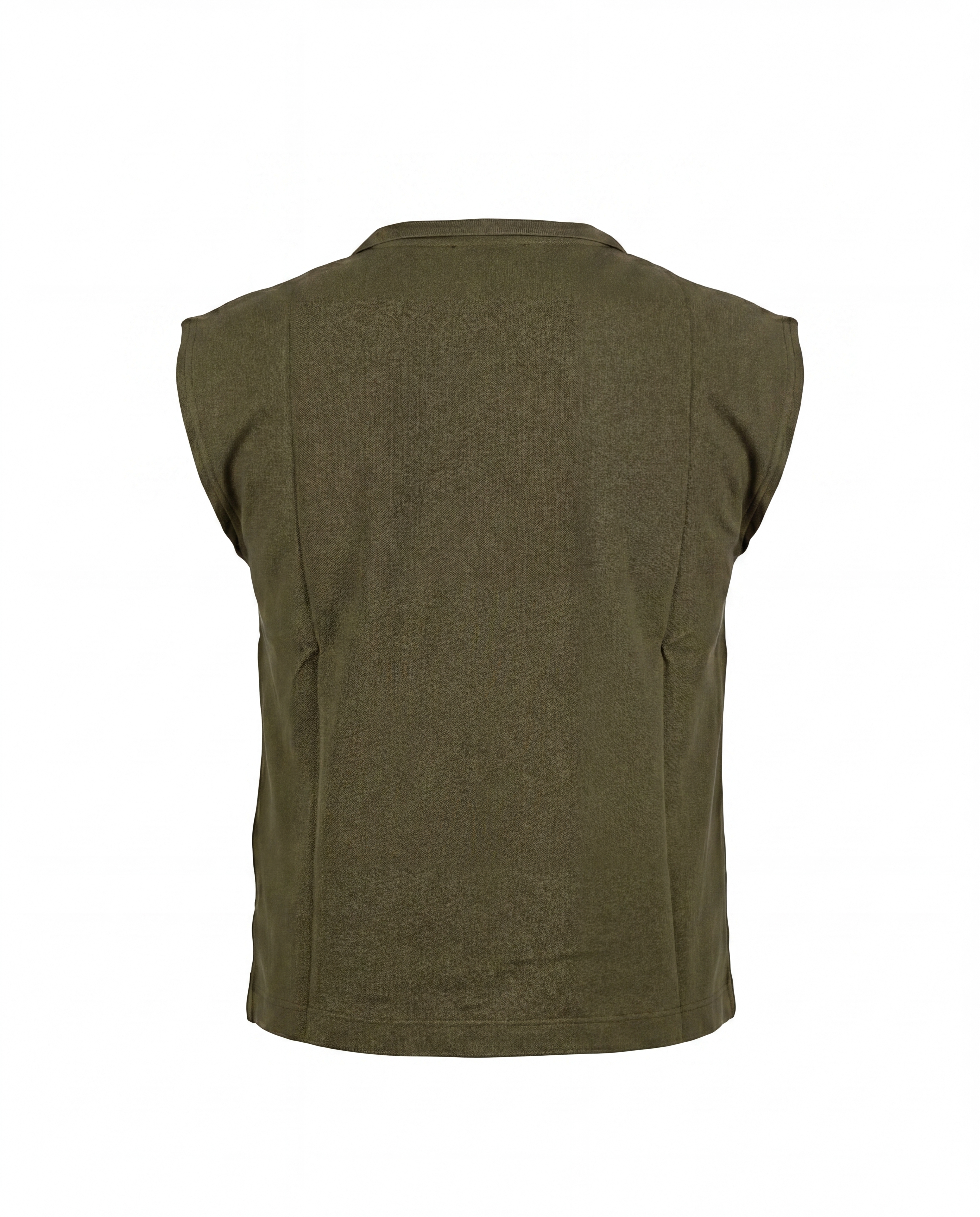 Daniele Alessandrini Kids Canotta Verde Militare con Logo per Bambini
