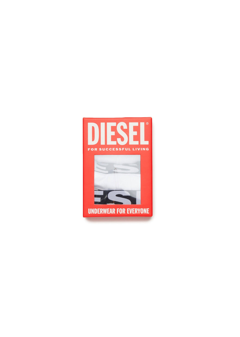 Diesel Kids Boxer Bianchi con Banda Logo per Bambini