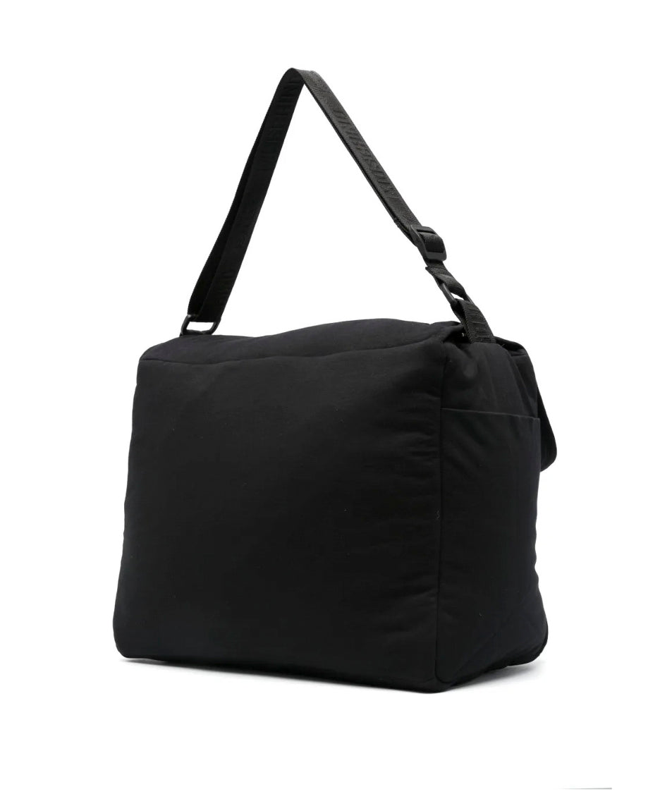 Moschino Kids Borsa Mamma Nera con Stampa
