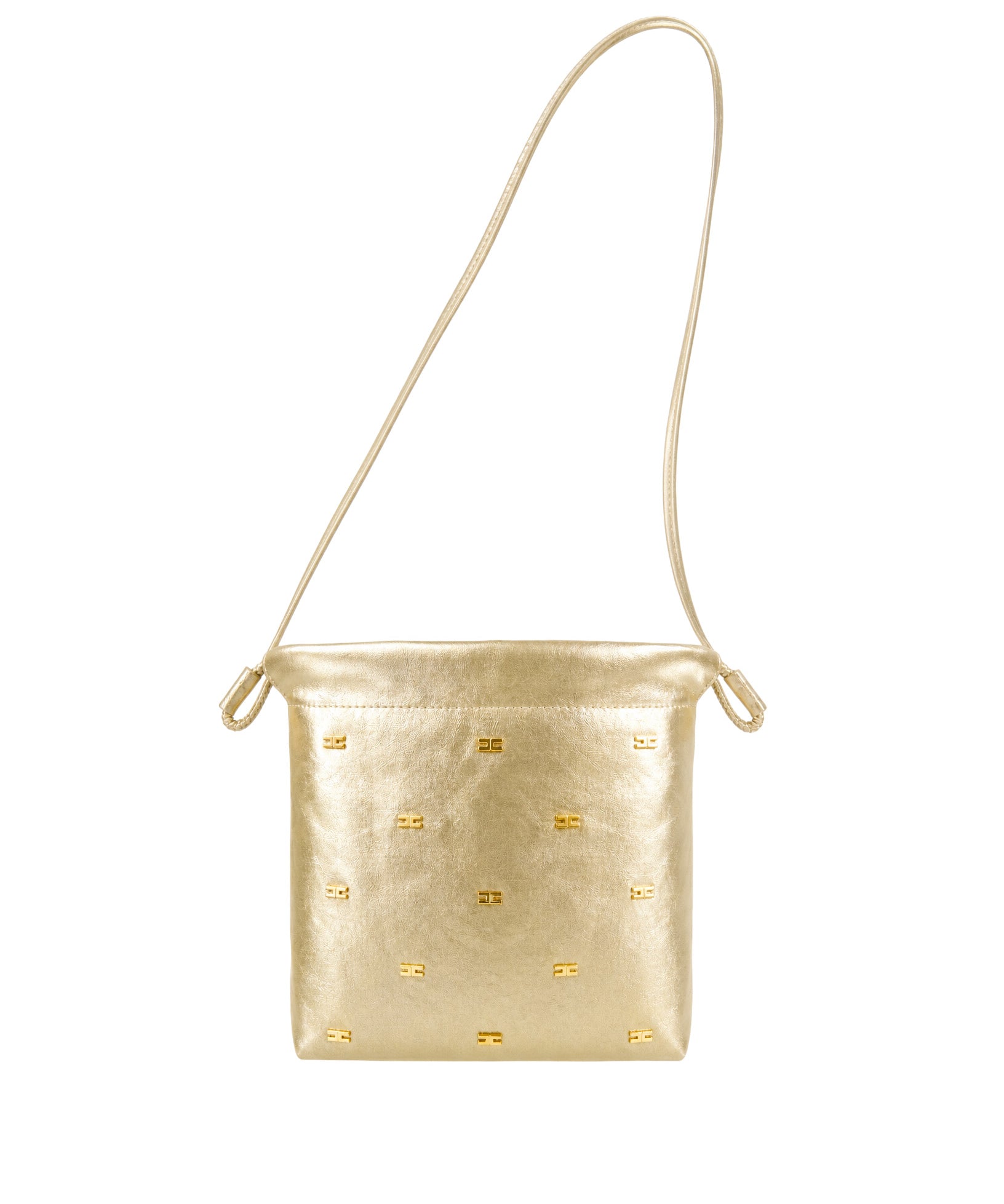 Elisabetta Franchi La Mia Bambina Borsa Effetto Oro per Bambine