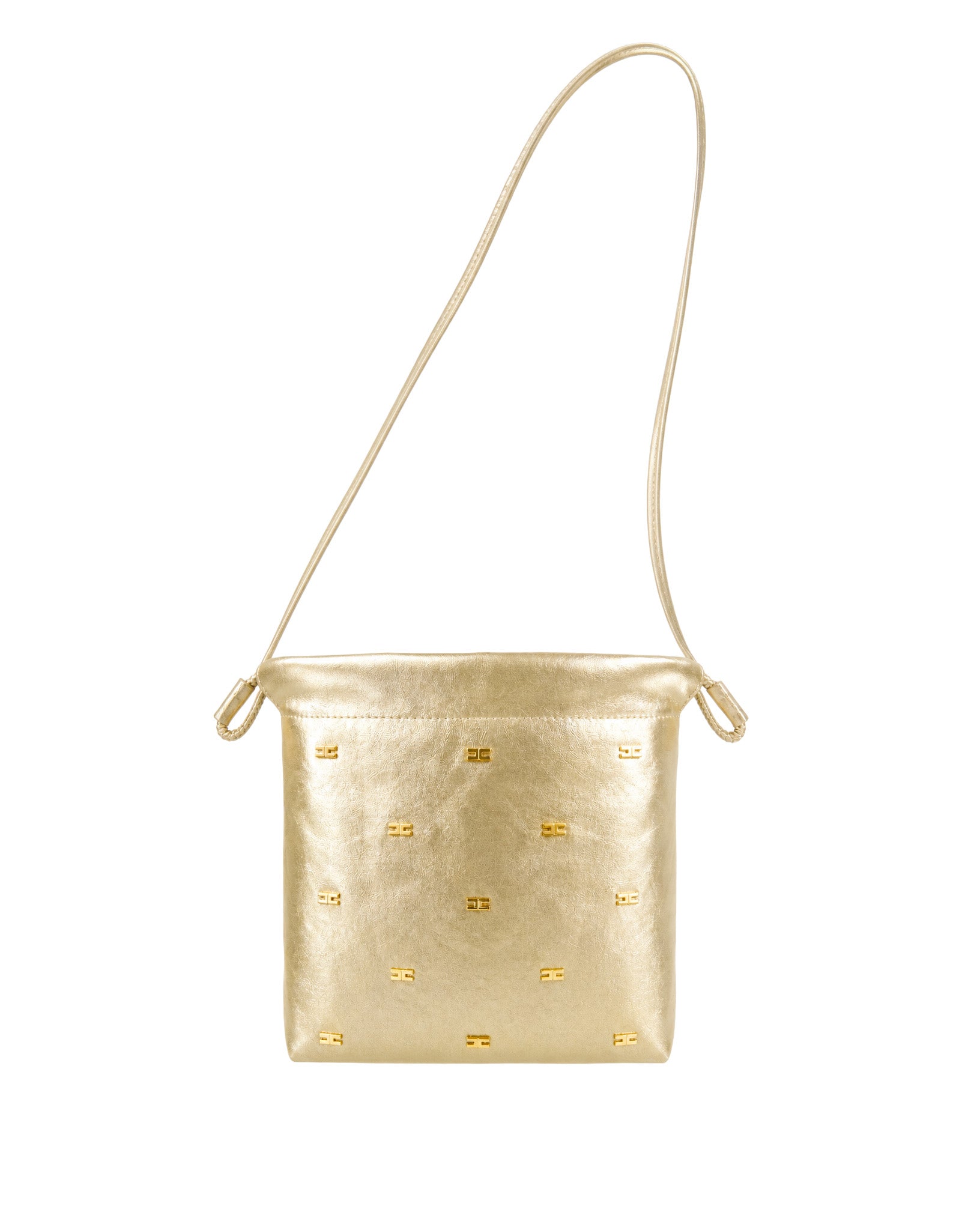 Elisabetta Franchi La Mia Bambina Borsa Effetto Oro per Bambine