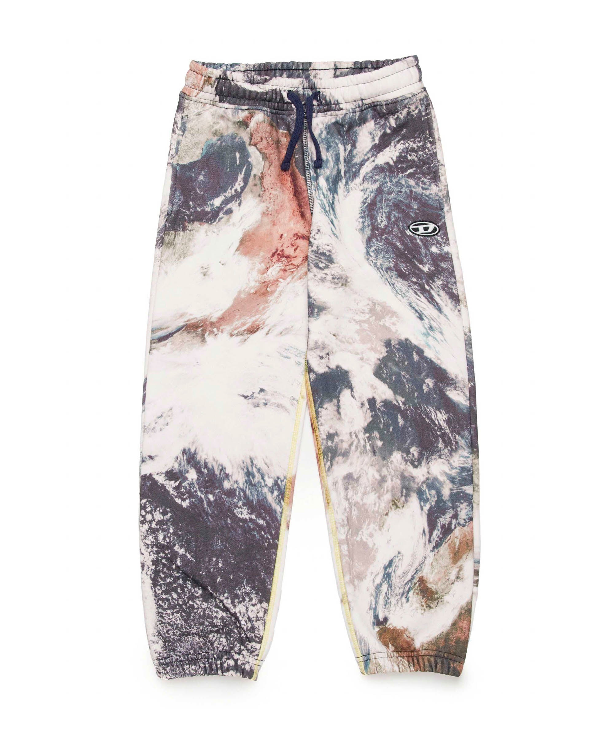 Diesel Kids Pantaloni in Felpa con Stampa per Bambini