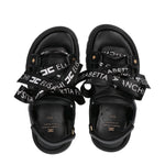 Elisabetta Franchi La Mia Bambina Sandalo Nero con Lacci per Bambine