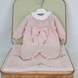 Marlù Tutina Rosa con Fiocco per Neonate
