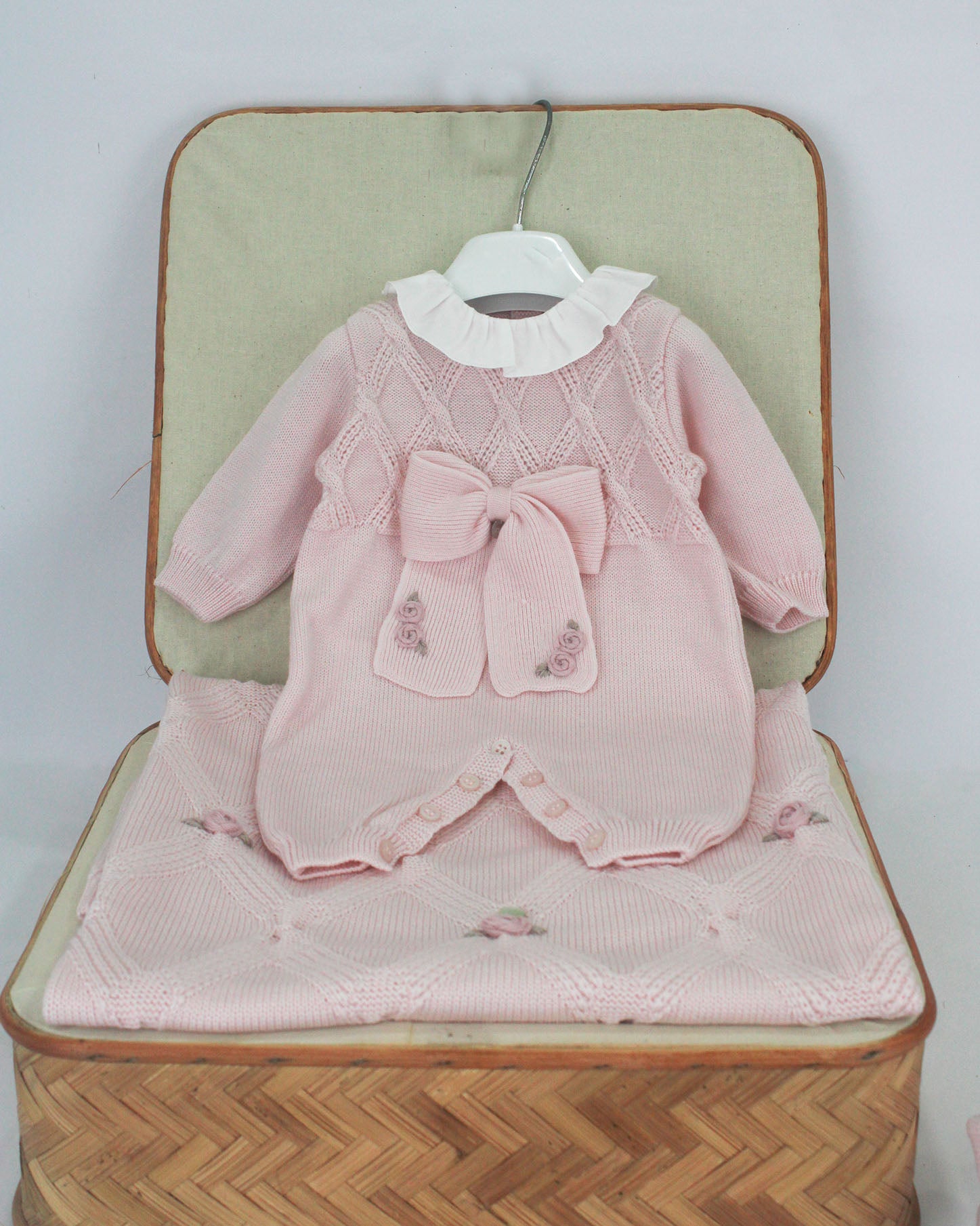 Marlù Tutina Rosa con Fiocco per Neonate