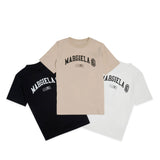 MM6 Maison Margiela Kids Tripack Tre T-Shirt in Cotone Unisex con Logo College per Bambini e Bambine