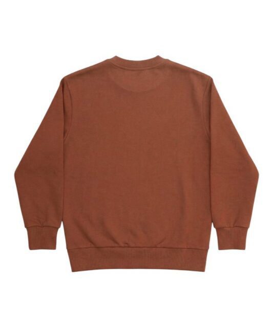 Barrow Kids Felpa Marrone con Stampa per Bambine