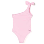 Elisabetta Franchi La Mia Bambina Costume Monokini Quarzo con Logo per Bambine