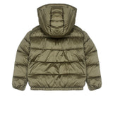 Save the Duck Piumino Verde per Bambine (retro)