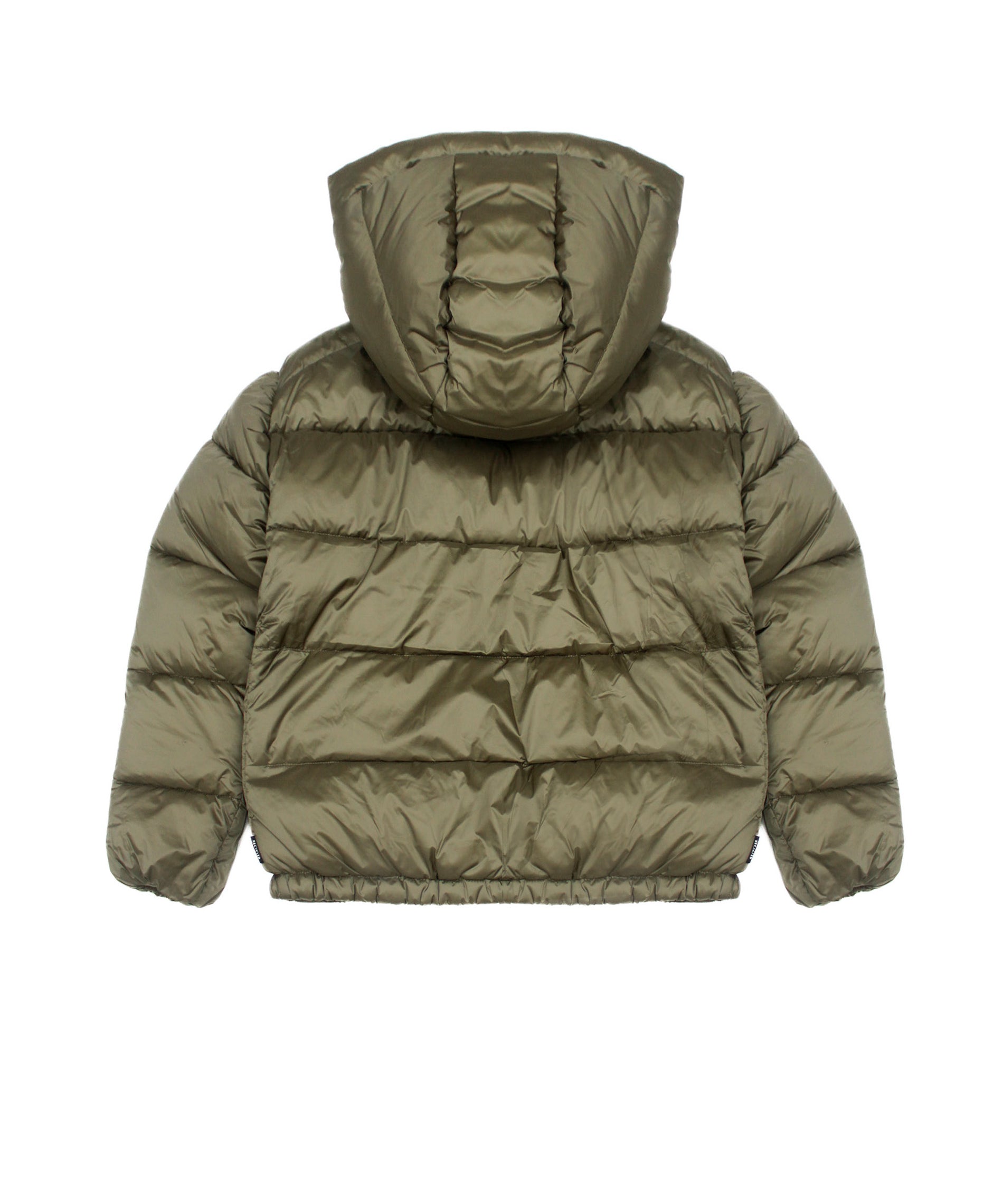 Save the Duck Piumino Verde per Bambine (retro)